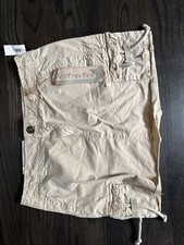 Old Navy Vintage Year 2009 Khaki Mini Skirt Utility Pockets Womens 8