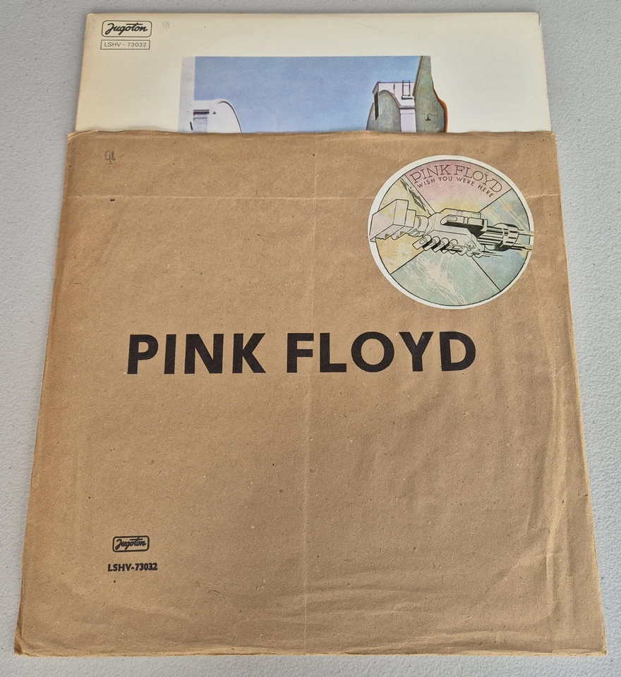 PINK FLOYD - Wish You Were Here (1975) - Vinyl LP - Rare Yugoslav pressing NM- - image 2 of 4