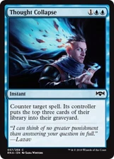 x4 Thought Collapse MTG Ravnica Allegiance C M/NM, English