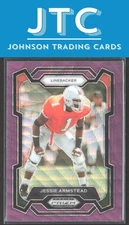 2024 Panini Prizm Draft Picks Jessie Armstead Purple Wave Miami Hurricanes