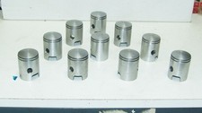STOCK LOTTO 10 PISTONS PISTONI PIAGGIO CIAO GRILLO SI BRAVO CBA 50  381 mm