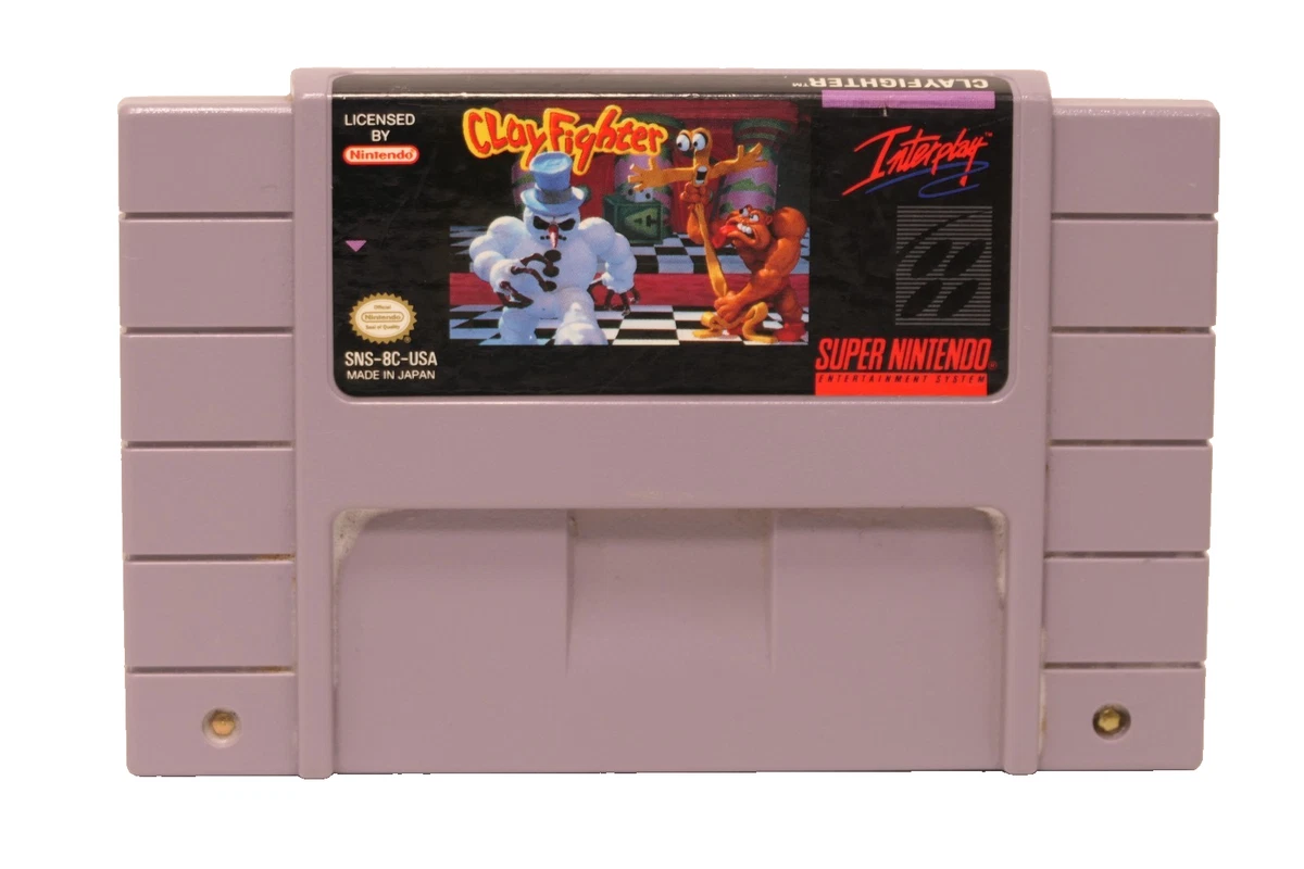 Clay Fighter Nintendo SNES Video Games for sale | eBay