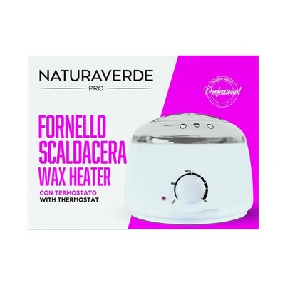 Naturaverde PRO Elektrischer Wachswärmer mit Thermostat für sanfte Haarentfernun