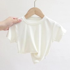 Infant Clothing Summer Baby Boys Cotton Printing Short Sleeve Kids Girls Breatha