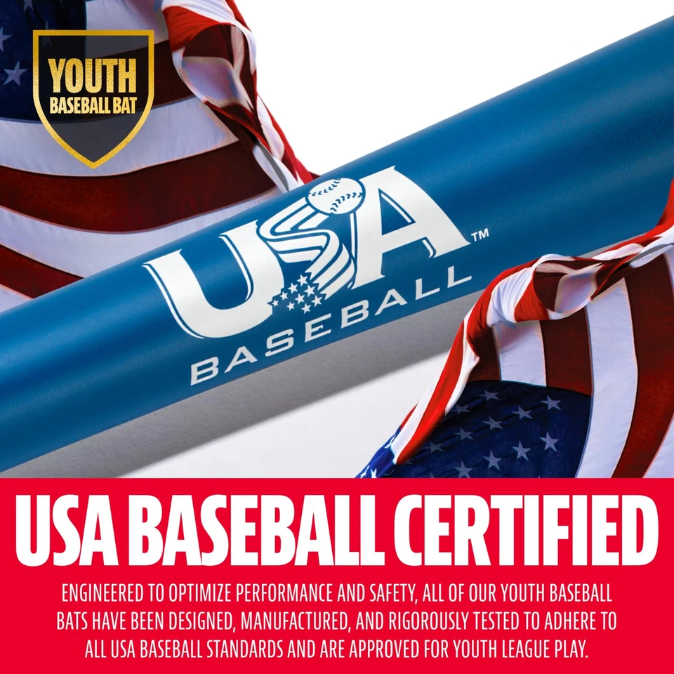 Franklin Sports Heist Youth Baseball Bat 29 Inch Lightweight Aluminum 19 Oz - Image 2 of 4