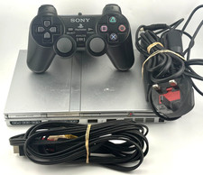 Sony PlayStation 2 Slim SCPH-70003 With Controller & Cables