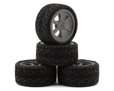 Pro-Line Losi® NASCAR® 1/12 Avenger Pre-Mounted Tires (4) (Gray) [PRO10308-10]