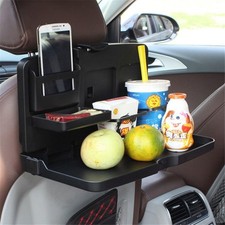 Auto Tisch Klapptisch Klein Auto Rücksitz Klappbar Tablett mit Getränkehalter