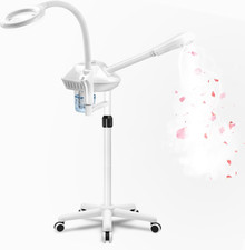 Professional Facial Steamer for Deep Hydration,2In1 Ozone Face Steamer with 5X M