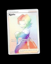 agatha pokemon card value Amazon.com: Agatha - 186/198 - Full Art Ultra Rare - Sword & Shield