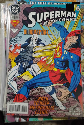 ACTION COMICS  #702  1994 DC  COMICS SUPERMAN   BLOODSPORT