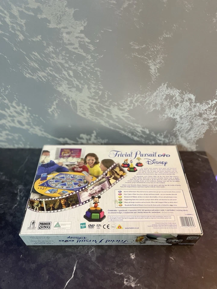 Trivial Pursuit Disney DVD Edition by Parker 2005 Complete & Very Good Condition - Image 4 of 4