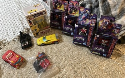 Transformers Lot Of 9 Fun Collectables