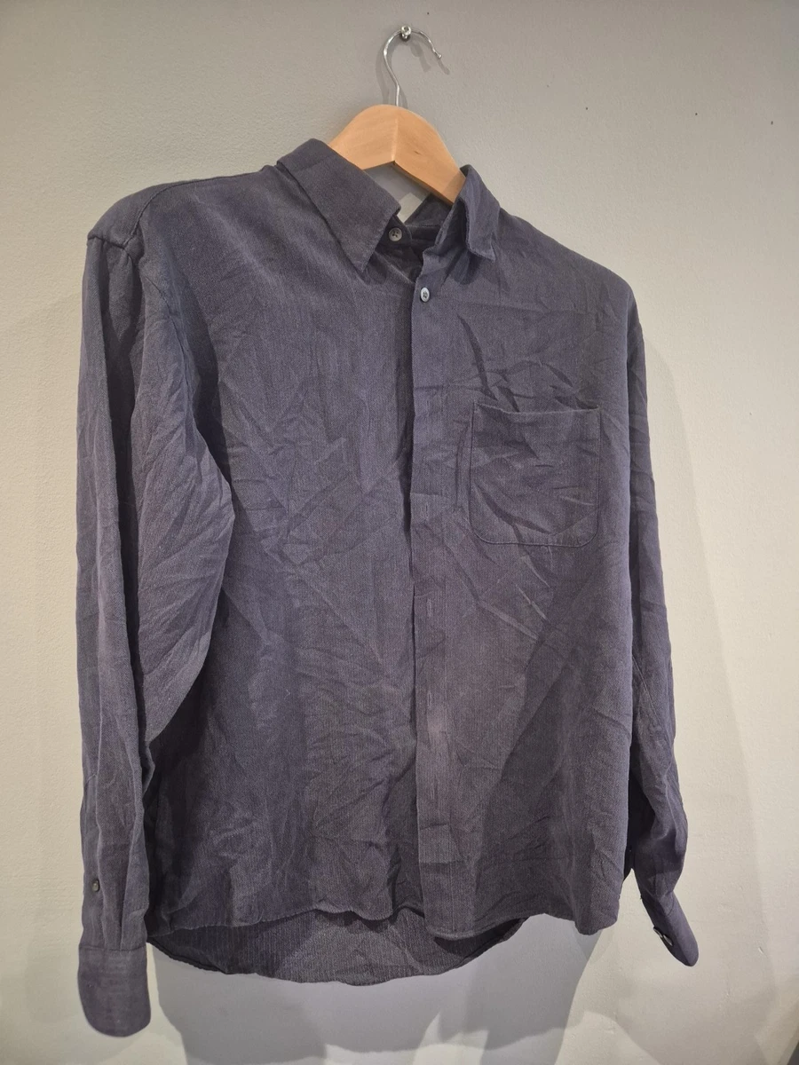 Chemise Habillée Homme Geoffrey Beene Gris Argenté - Taille 16, Manches 32/33 - Occasion Très Bon état