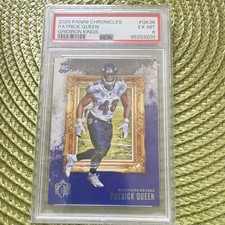 Panini 2020 Chronicles Patrick Queen Gridiron Kings Rookie GK-36 PSA 6