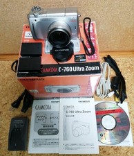 OLYMPUS C-760 Ultra Zoom Compact Digital Camera Tested Working Seller Japan