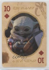 2019 Aquarius Star Wars The Mandalorian - Child Playing Cards Grogu #10D 0w8