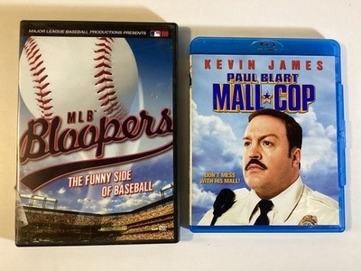2 Comedy DVDs: MLB Bloopers: Baseball Errors, Paul Blart Mall Cop -Free Shipping