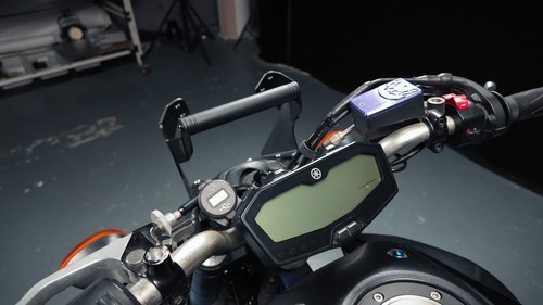 For 2014-2017 Yamaha FZ-07 MT-07 Windshield Wind Screen With GPS Nav Sat Bracket - Video 1 of 1