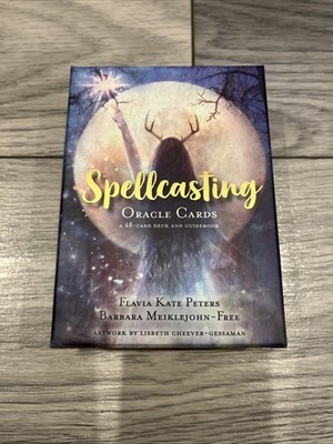Spellcasting Oracle Cards: A 48-Card Deck and Guidebook  Englisch  | Zustand neu