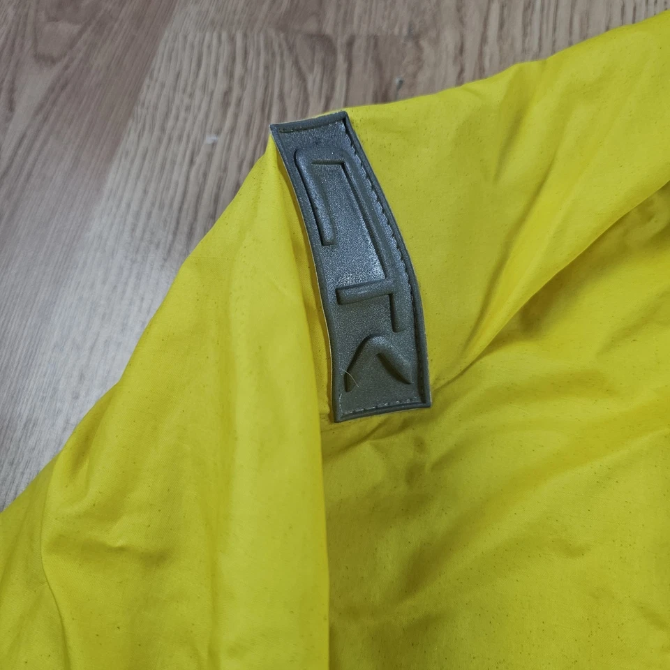 90s Cybertek Cybersoldier II Jacket Mens XL Yellow Nylon 1996 Anorak CTK Vintage - Image 4 of 4