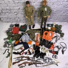 Vintage 1960's GI Joe Lot - 2 Action Figures, Clothing, Accessories, Weapons ✅