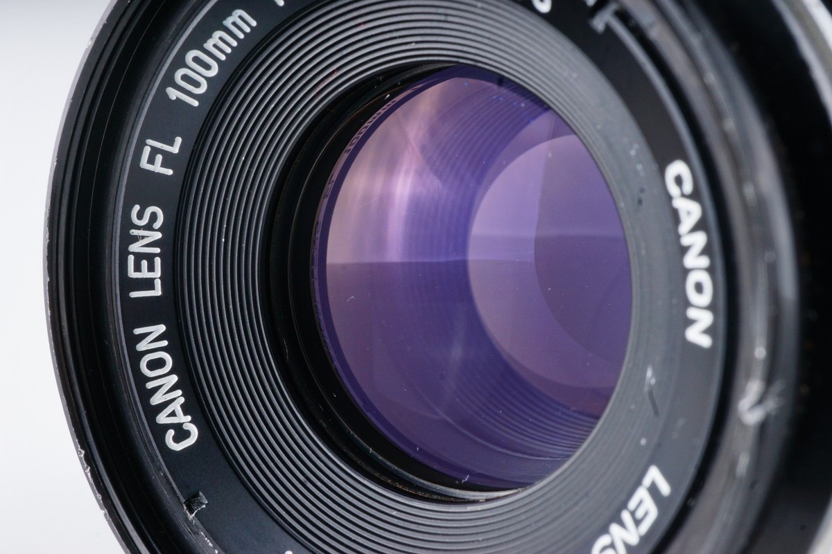 Exc＋5】Canon 100mm f3.5 FL Lens From Japan | eBay
