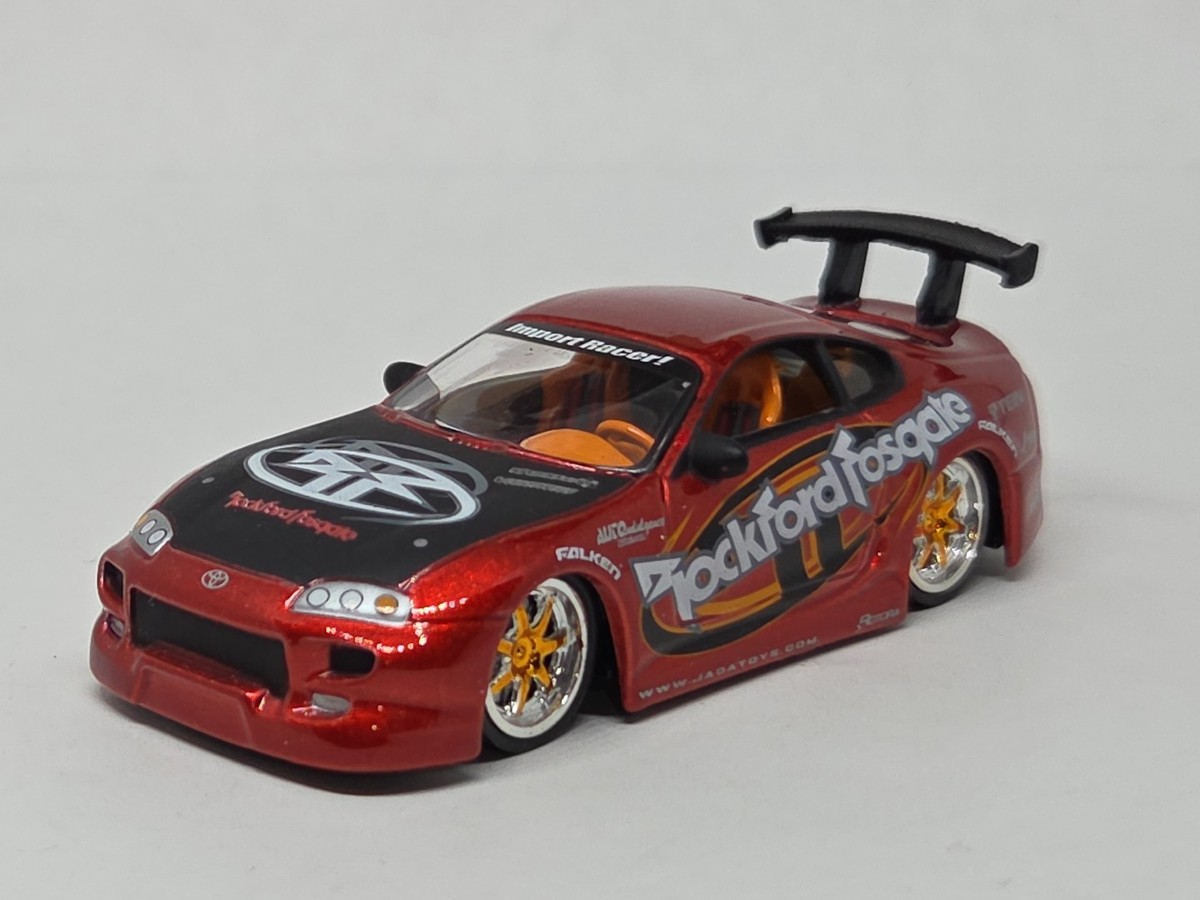 Jada import racerインポートレーサー A80スープラ 中古】Jada toys Import Racer インポートレーサー Toyota Supra ミニカー