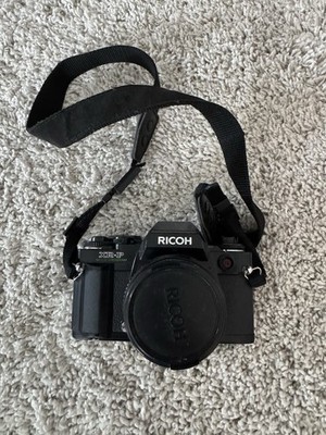 Vintage Ricoh XR-P 35mm SLR Film Camera w/ Rikenon 50mm f/2 Lens