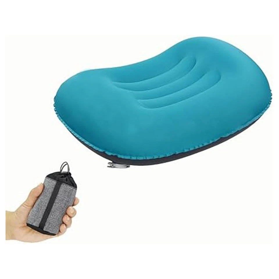 U Shaped Inflatable Travel Pillow Lightweight Design for Comfortable Sleep - Image 4 of 4