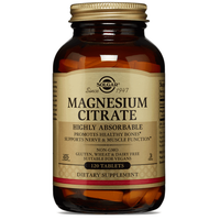 Solgar Magnesiumcitrat 200Mg 120 Pflanzliche Tabletten