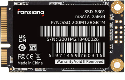 S301 256GB Msata SSD Mini SATA III 6Gb/S Internal Solid State Drive, 3D NAND, Co