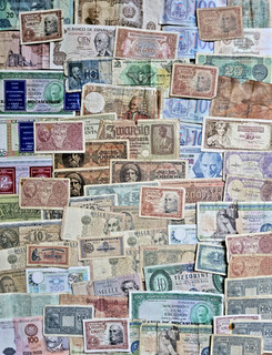 JOB LOT MIXED WORLD BANKNOTES