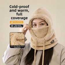 Neck Warmer Hat Skiing Windproof Construction Breathable Material