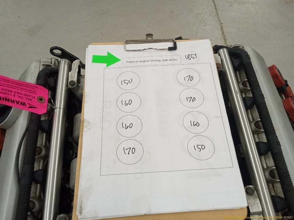 Audi S4 B7 SEDAN Engine Motor With Accessories 4.2L V8 8 Cylinder Fits 2004-2009 - Imagem 2 de 4