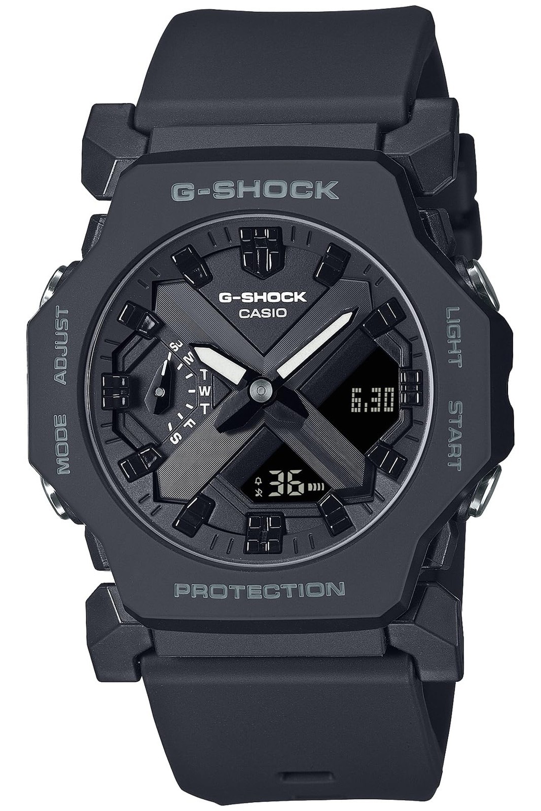 CASIO G-SHOCK GA-2300-1AJF Black Minimal Analog Digital Unisex Watch