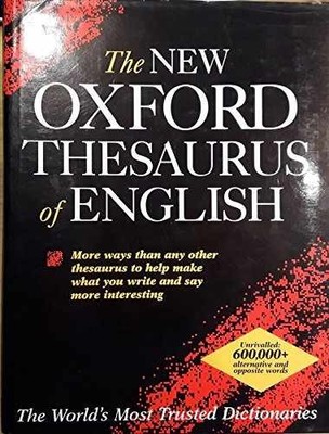 New Oxford Thesaurus of English - Paperback, by Varios Autores - Very Good b
