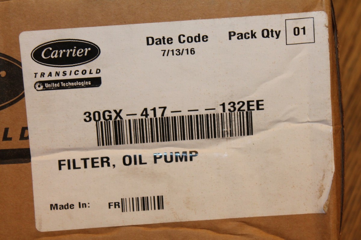 AOCFH1 Carrier Oil Filter 30GX-417-132 Chiller 30GX417132 30HXC
