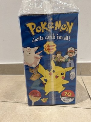 Pokémon Chupa Chups Lollis 2001 OVP *Rarität*Sammlerstück*