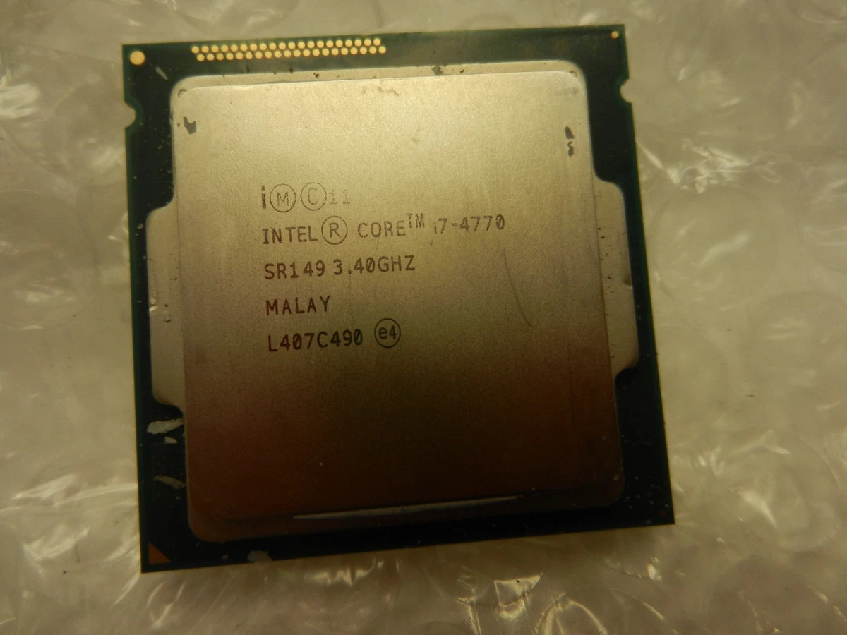 Intel Core i7-4770 Processor Model Computer Processors (CPUs) for