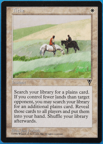Tithe Visions NM (Rare Reserved List MTG Magic Card) (ID# 506850) ABUGames - Picture 1 of 2