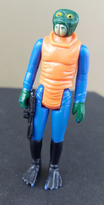 VINTAGE STAR WARS - WALRUS MAN - SMILE - HONG KONG COO - KOMPLETT