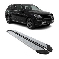 Seitenschweller Trittbretter Schweller FüR Mercedes M Klasse W166 2012-2019 Alu