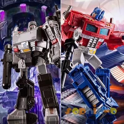 BPF Black Convoy OP Prime Megatank Hound SS109 SS102 Devastator KO Figure