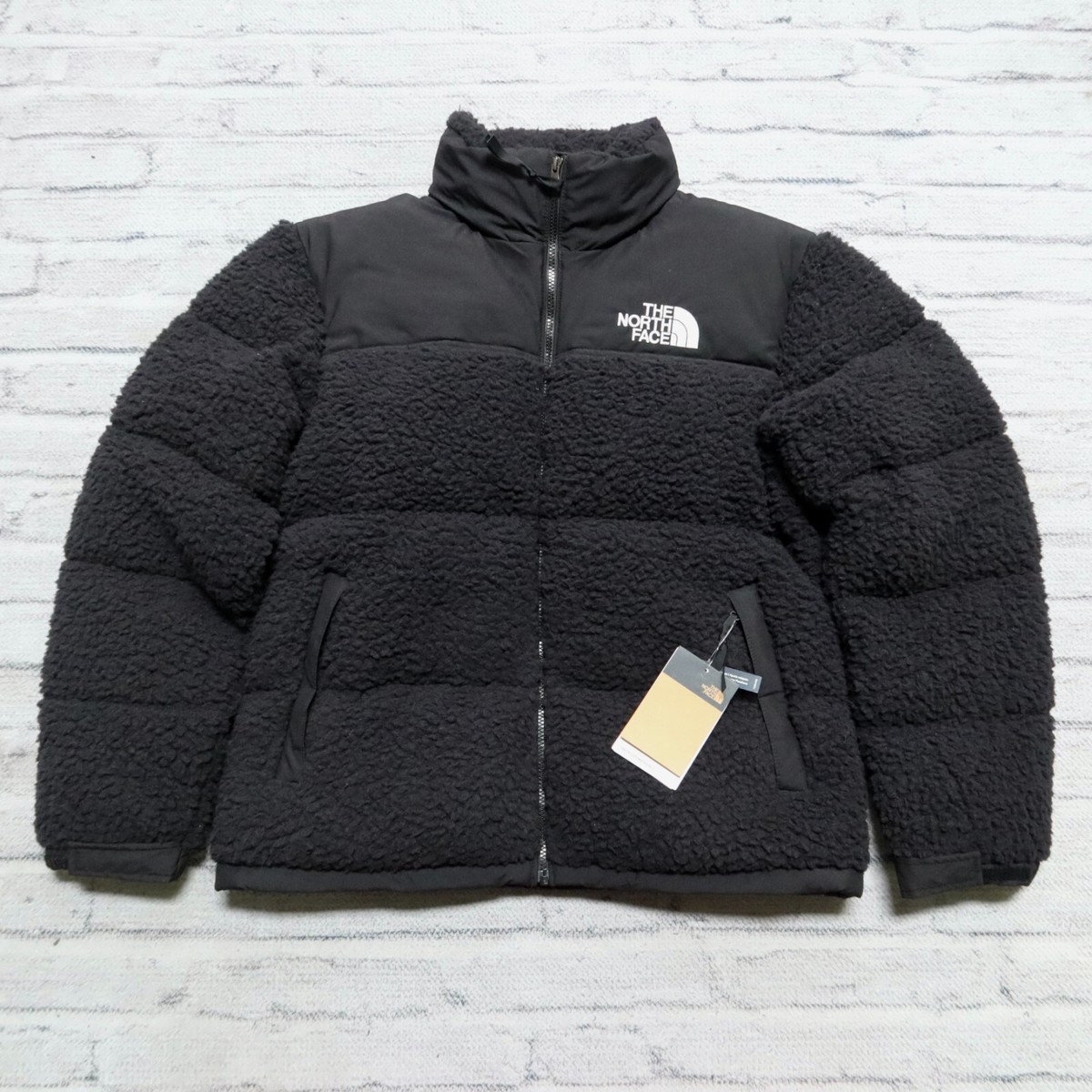 New North Face Sherpa Nuptse Quilted Down Jacket Mens Size M New North Face Sherpa Nuptse Quilted Down Jacket Mens Size M