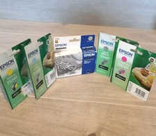 Epson Stylus Photo 2100 Printer Ink Bundle Sealed T0348 T0345 T0344 T0347 T0343