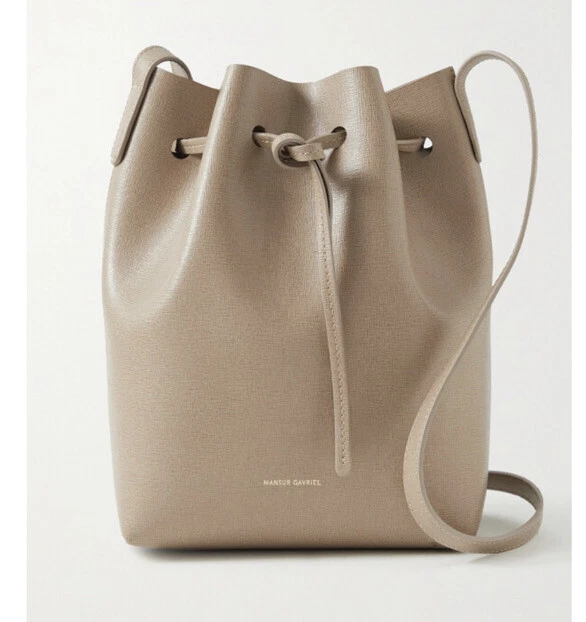 Mansur Gavriel Mini Bucket, Beige