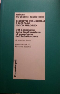 INDUSTRIEBEZIRKE UND EUROPÄISCHER BINNENMARKT - FRANCOANGELI - 1993 - SELTEN