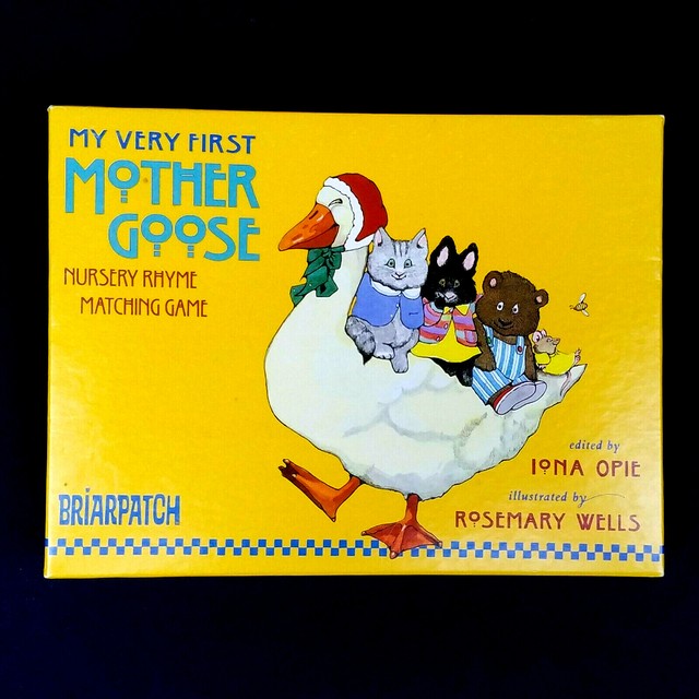Briarpatch My Very First Mother Goose Nursery Rhyme Matching Game 1998