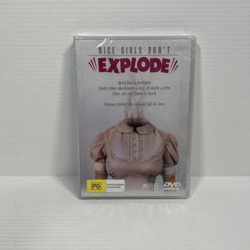 Nice Girls Don't Explode DVD Movie 1987 Dark Comedy Indie - REGION 4 AUSTRALIA
